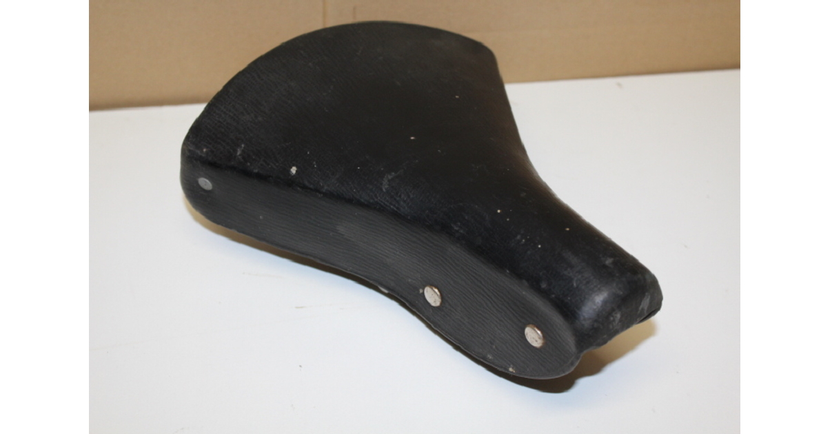 SELLE CUIR HENRI GAUTHIER VELO ANCIEN VINTAGE BICYCLE LEATHER SADDLE